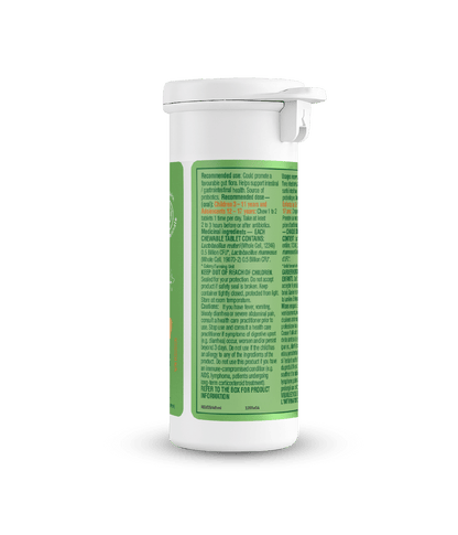 Kids Probiotic Chewable Tablets - 30 tablets - Organika Health Products