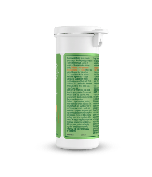Kids Probiotic Chewable Tablets - 30 tablets - Organika Health Products