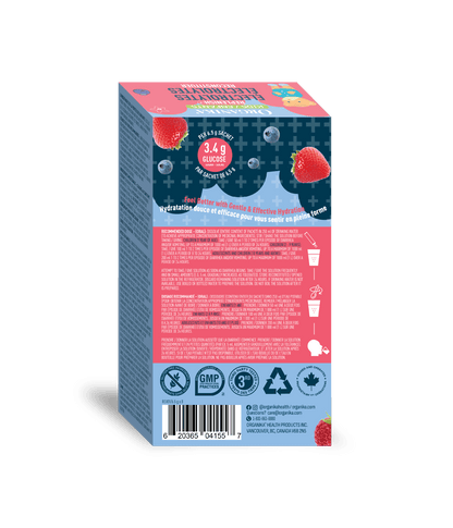 Kids Replenish Electrolytes (Isotonic) - 8 Pack Box - Organika Health Products