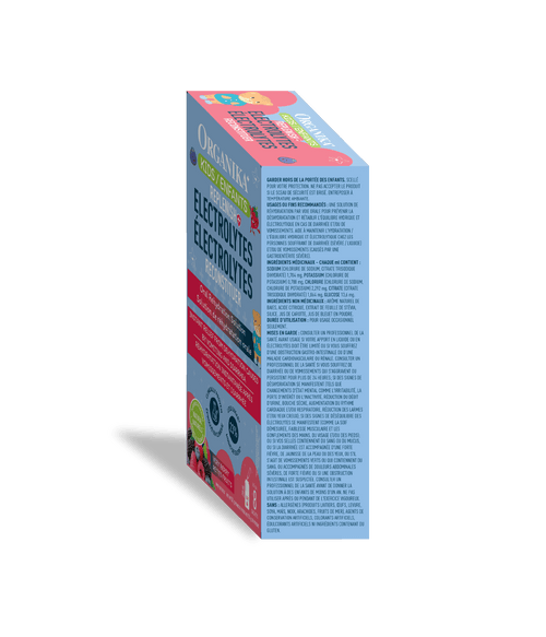 Kids Replenish Electrolytes (Isotonic) - 8 Pack Box - Organika Health Products