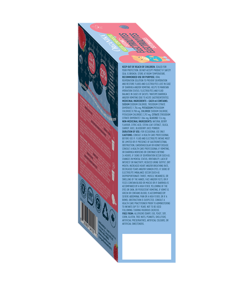 Kids Replenish Electrolytes (Isotonic) - 8 Pack Box - Organika Health Products