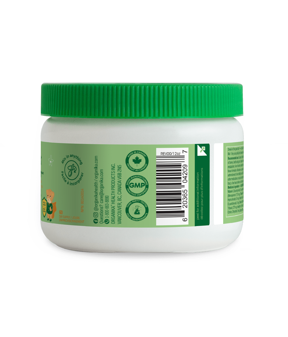Kids Sneaky Boost - 150 g - Organika Health Products