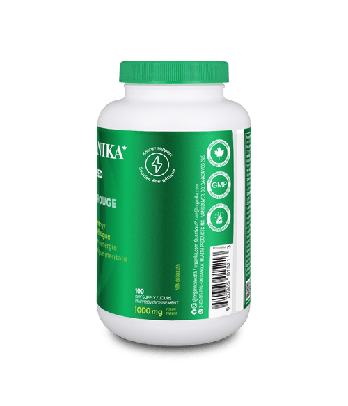 Korean Red Ginseng - 200 Caps - Organika Health Products