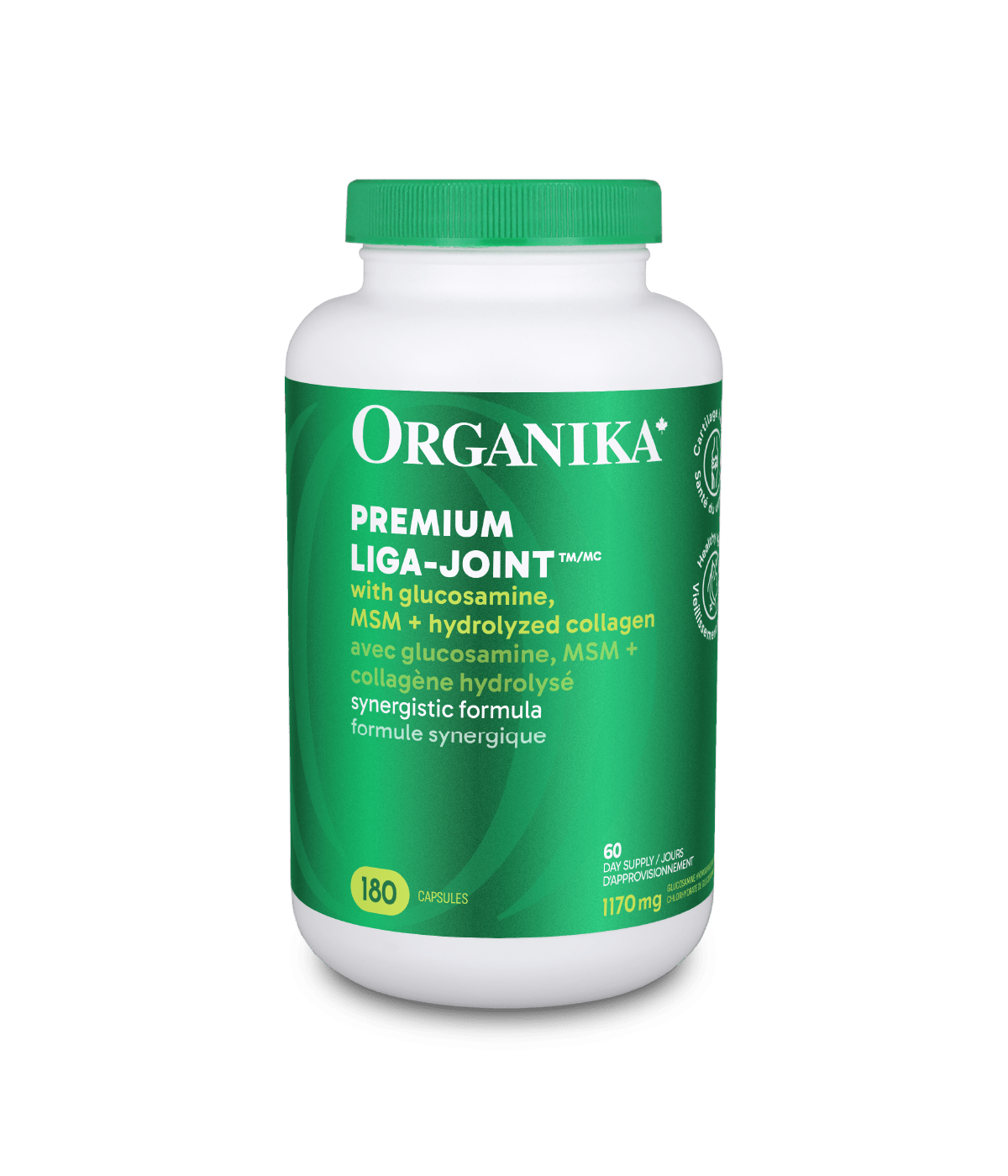 Liga - Joint Premium - 180 Caps - Organika Health Products