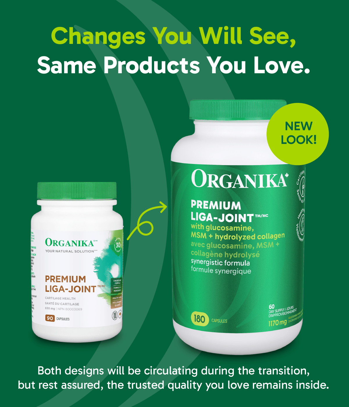 Liga - Joint Premium - 180 Caps - Organika Health Products