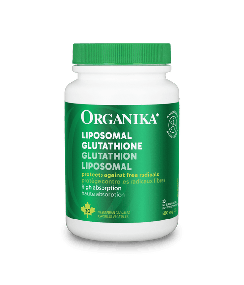 Liposomal Glutathione - 500 mg / 30 capsules - Organika Health Products
