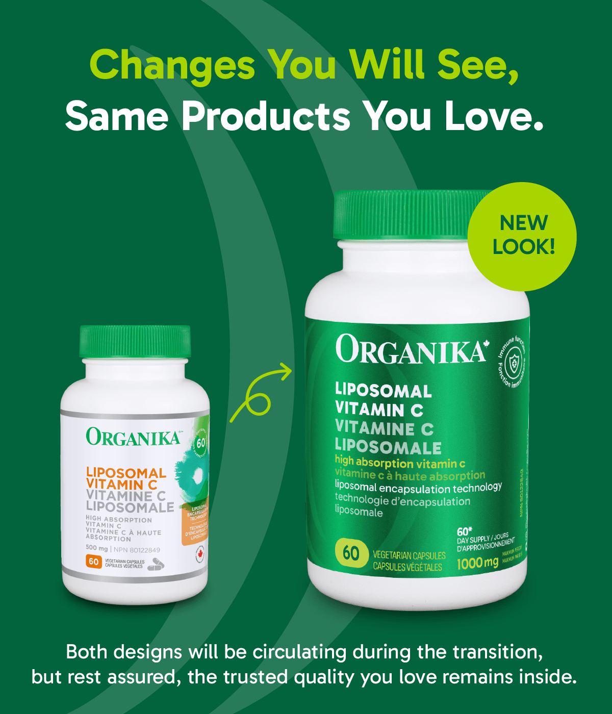 Liposomal Vitamin C - 60 Vcaps - Organika Health Products