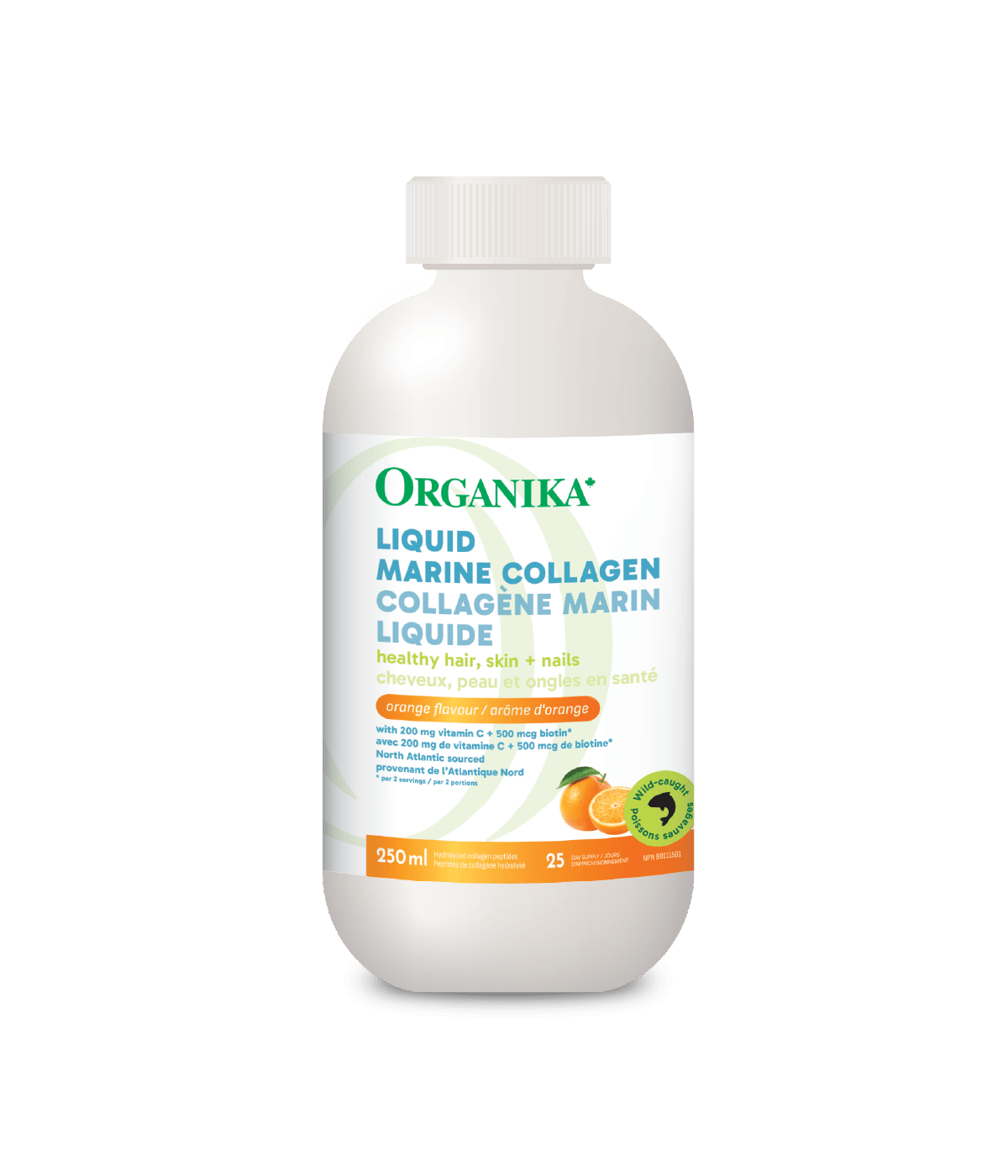 Liquid Marine Collagen - Orange - Organika Health Products