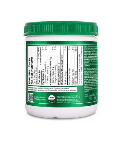 Maca + Cacao Powder - 200 g - Organika Health Products