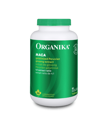 Maca Capsules - 180 Vcaps - Organika Health Products