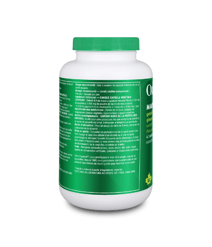 Maca Capsules - 180 Vcaps - Organika Health Products