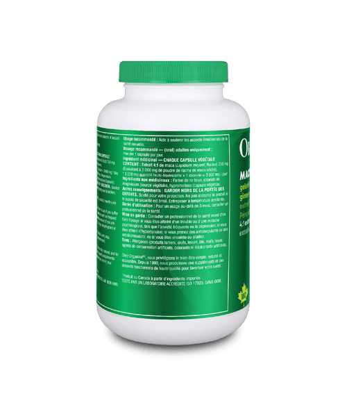 Maca Capsules - 180 Vcaps - Organika Health Products