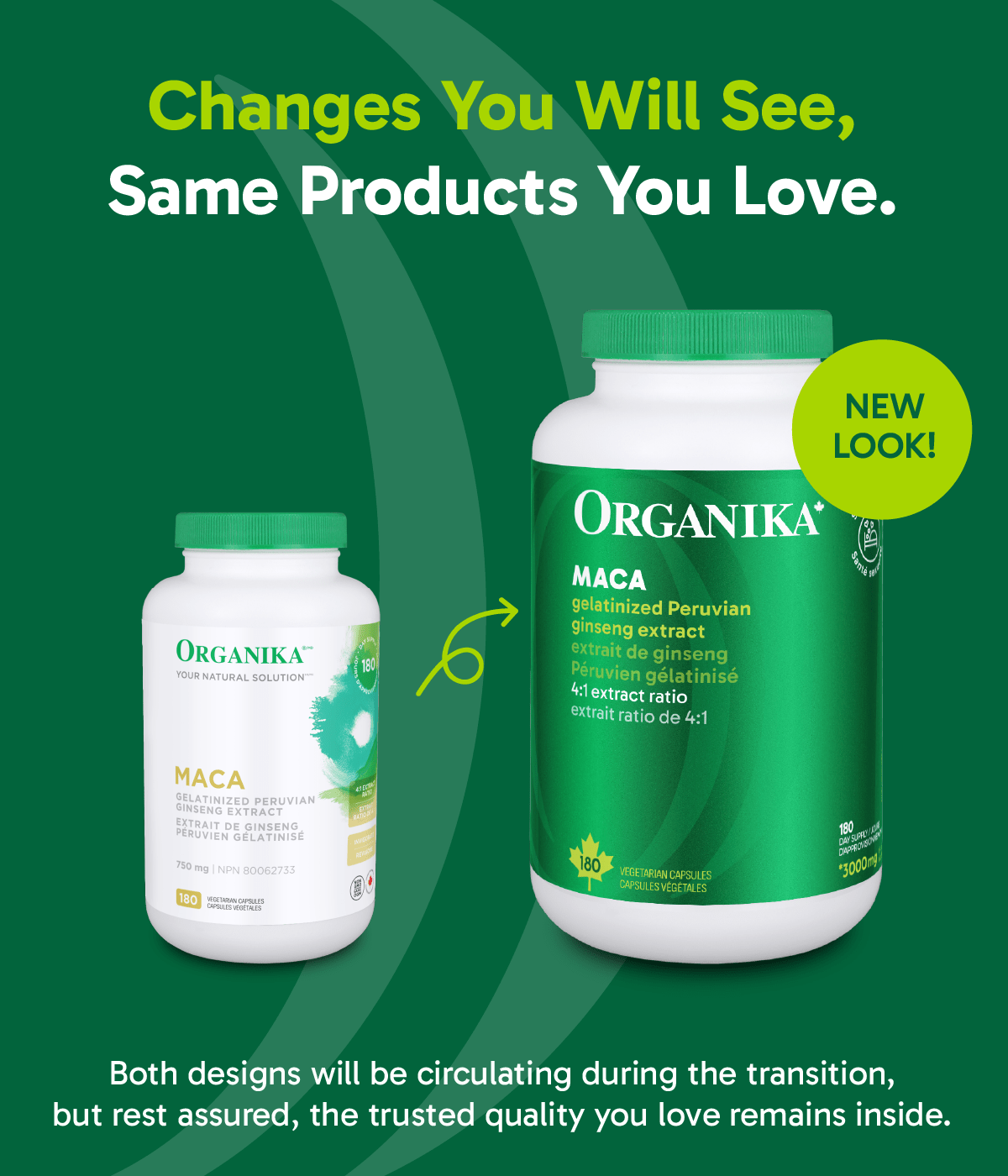 Maca Capsules - 180 Vcaps - Organika Health Products