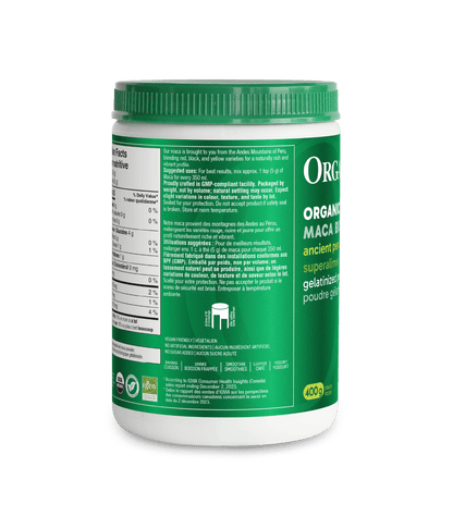 Maca Powder - 400 g - Organika Health Products