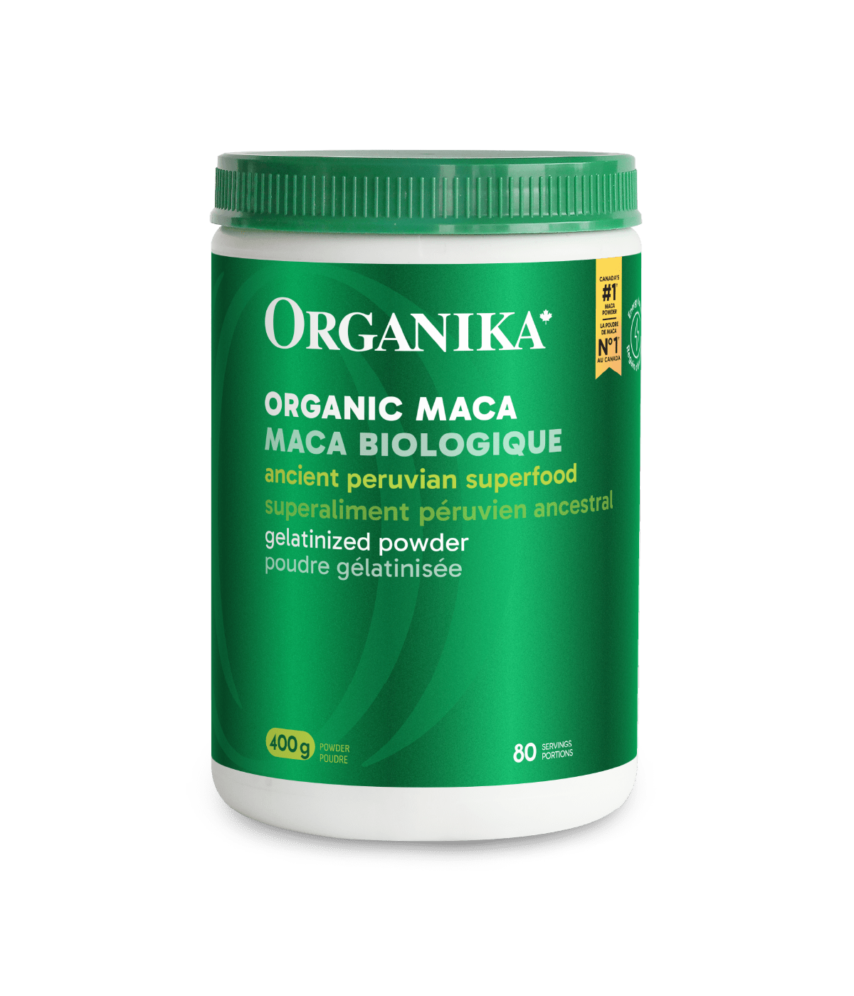 Maca Powder - 400 g - Organika Health Products