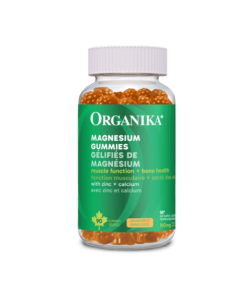 Magnesium Gummies - 90 Gummies - Organika Health Products