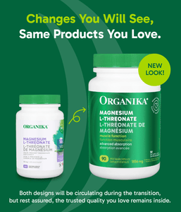Magnesium L - Threonate - 90 Vcaps - Organika Health Products