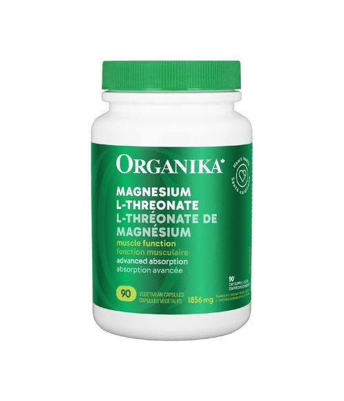 Magnesium L - Threonate - 90 Vcaps - Organika Health Products
