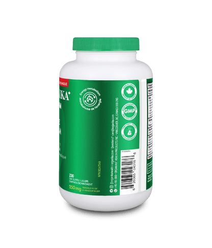 Magnesium Malate - 230 vegetarian capsules - Organika Health Products