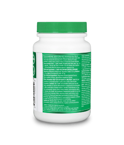 Magnesium + Melatonin - 120 vegetarian capsules - Organika Health Products