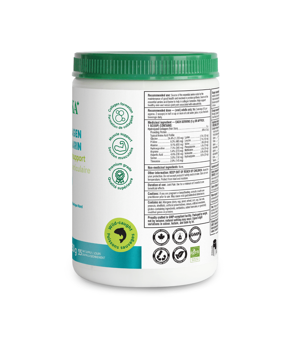 Marine Collagen - 250 g - Organika Health Products