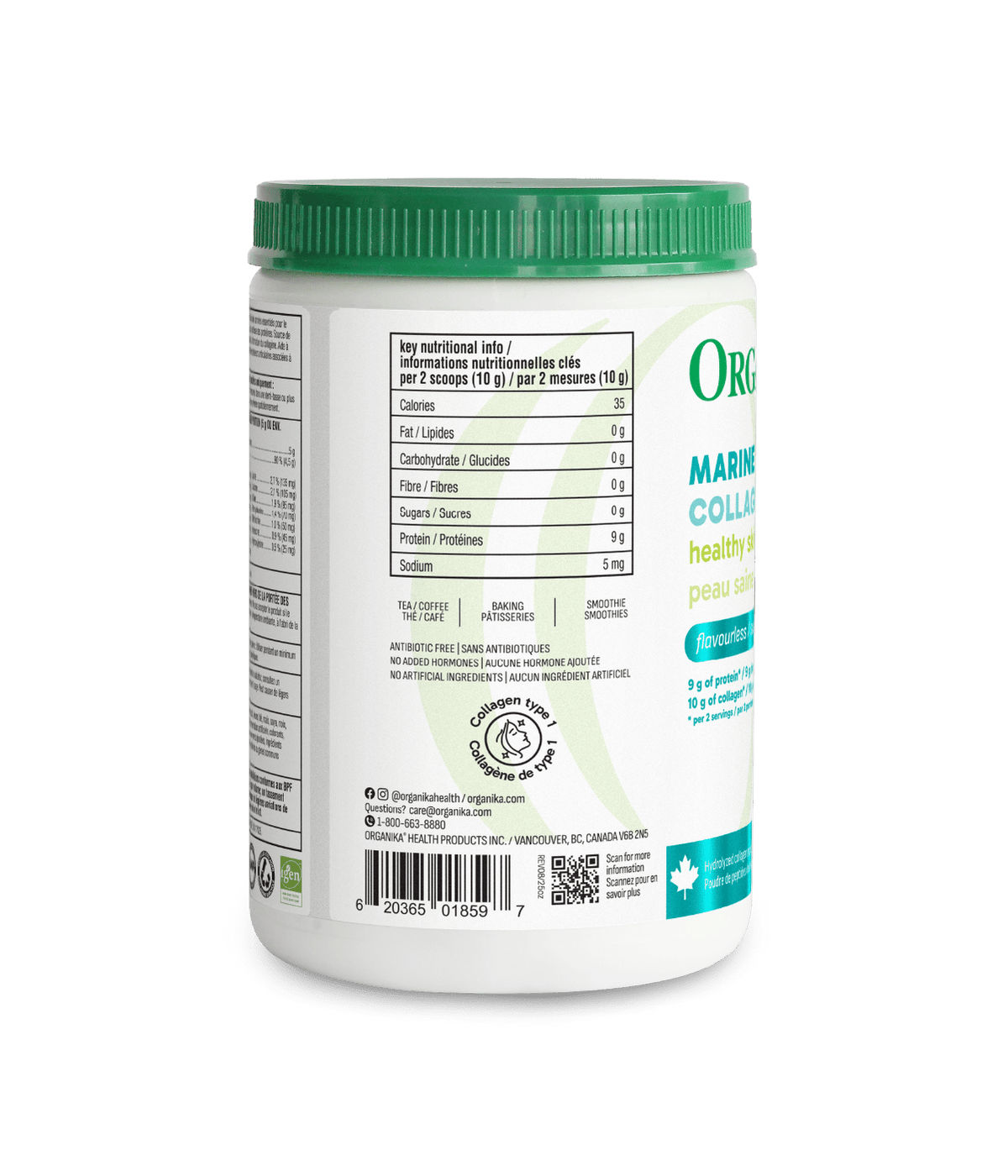 Marine Collagen - 250 g - Organika Health Products