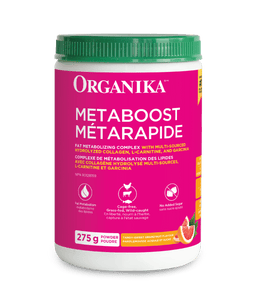 Metaboost Fat Metabolizing Complex Powder - Tangy - Sweet Grapefruit - Organika Health Products