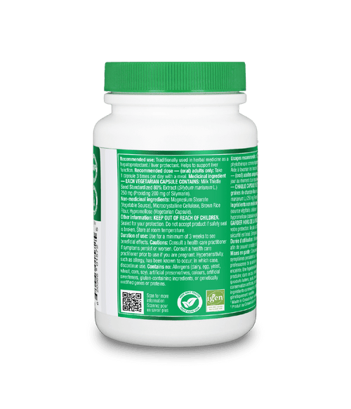 Milk Thistle - 180 Vcaps - Organika Health Products
