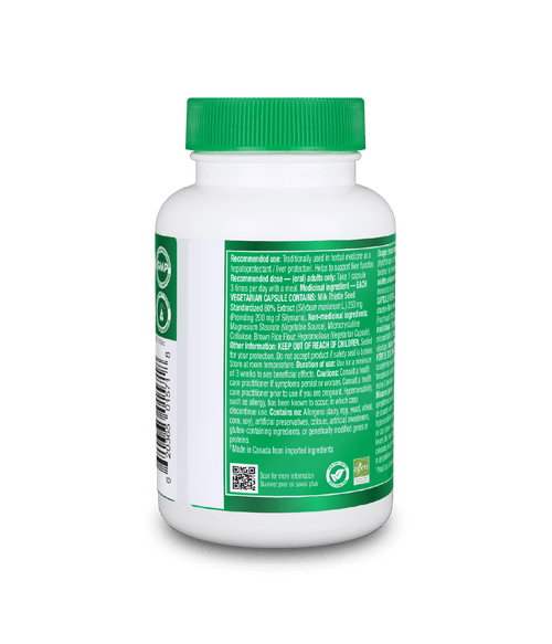 Milk Thistle - 90 Vcaps - Organika Health Products