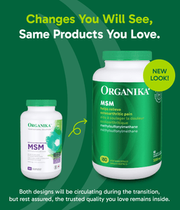 MSM (Methylsulfonylmethane) - 90 Vcaps - Organika Health Products