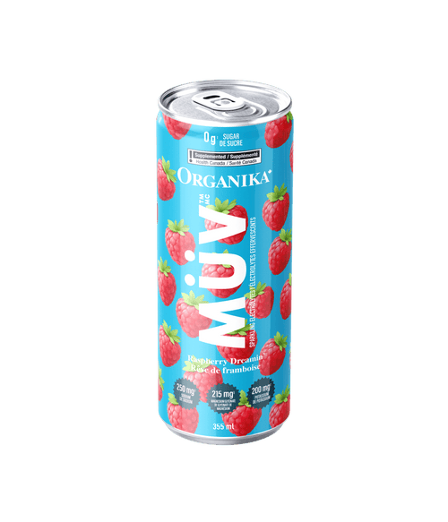 MÜV Sparkling Electrolytes - 355 ml Box (4 Pack) - Organika Health Products