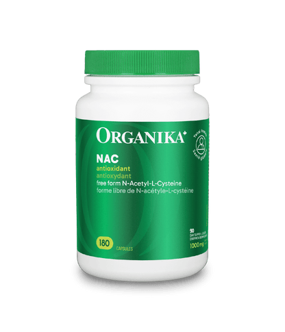 NAC (N - Acetyl - L - Cysteine) - 180 caps - Organika Health Products
