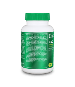 NAC (N - Acetyl - L - Cysteine) - 90 caps - Organika Health Products