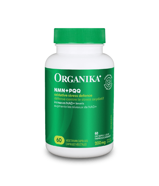 NMN + PQQ - 60 vcaps - Organika Health Products