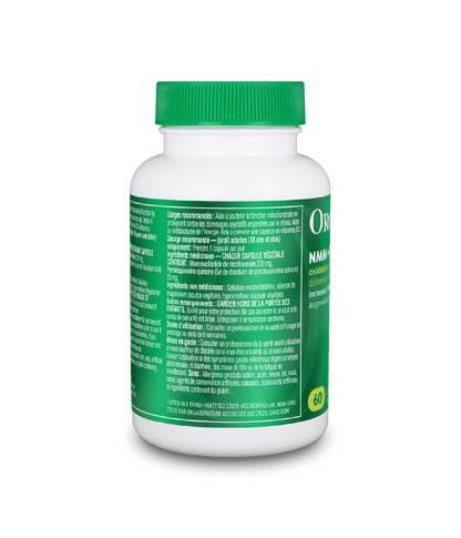 NMN + PQQ - 60 vcaps - Organika Health Products
