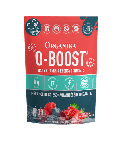 O - Boost - Berry Burst - Organika Health Products