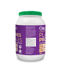Organic Plant Protein with Prebiotics & Probiotics - Unflavoured - Organika Health Products