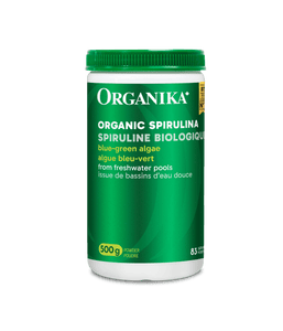 Organic Spirulina Powder - 500 g - Organika Health Products