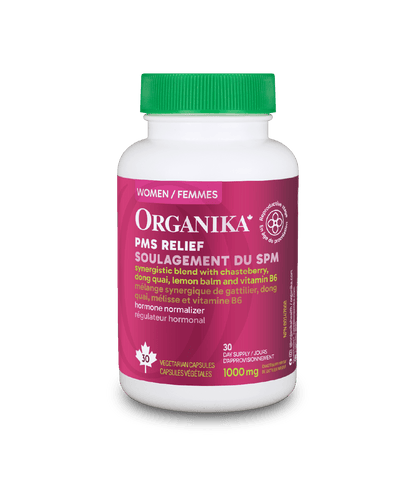 PMS Relief - 30 Vcaps - Organika Health Products