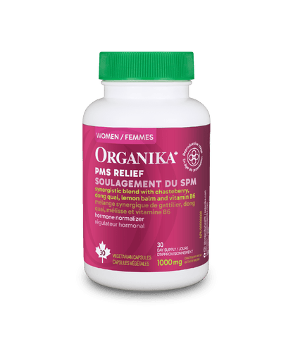 PMS Relief - 30 Vcaps - Organika Health Products