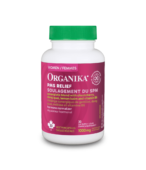 PMS Relief - 30 Vcaps - Organika Health Products
