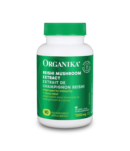 Reishi Mushroom Extract - 90 Vcaps - Organika Health Products