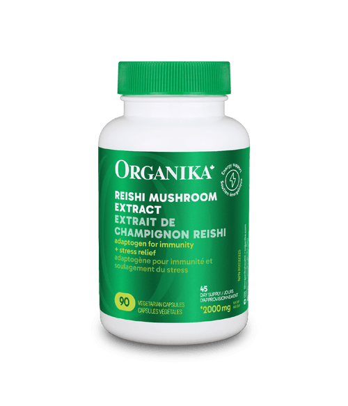Reishi Mushroom Extract - 90 Vcaps - Organika Health Products