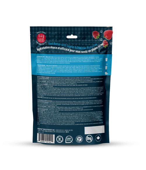 Replenish Electrolytes - 20 Pack Pouch - Organika Health Products