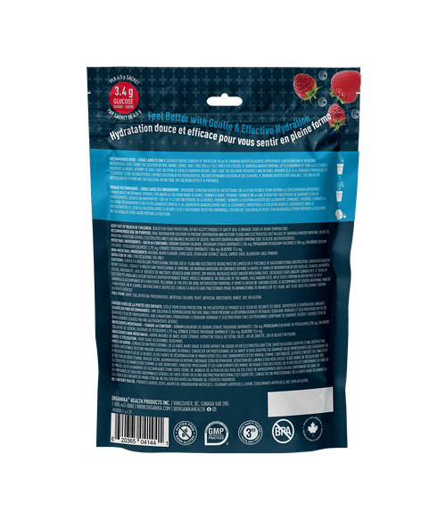 Replenish Electrolytes (Isotonic) - 20 Pack Pouch - Organika Health Products