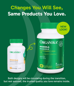 Rhodiola - 60 vcaps - Organika Health Products