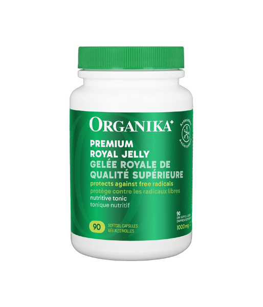 Royal Jelly - 90 Softgel Caps / 1000 mg - Organika Health Products