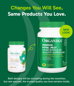 Royal Jelly - 90 Softgel Caps / 1000 mg - Organika Health Products