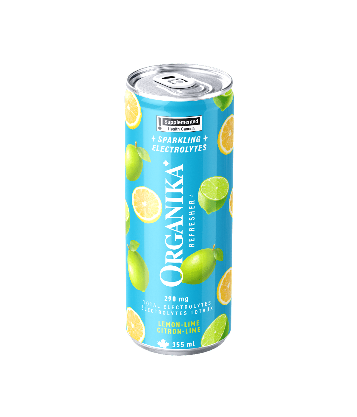 Sparkling Electrolytes (4 Pack) - 355 ml Box (4 Pack) - Organika Health Products