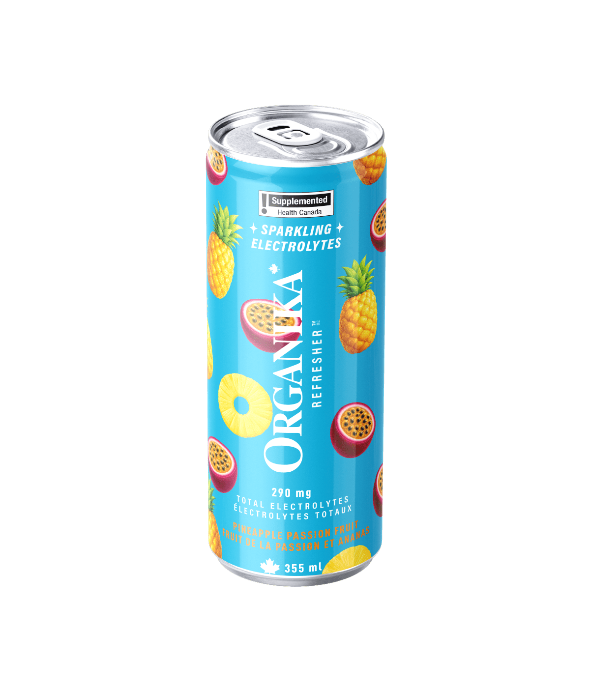 Sparkling Electrolytes (4 Pack) - 355 ml Box (4 Pack) - Organika Health Products